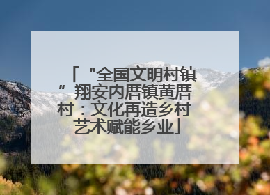 “全国文明村镇”翔安内厝镇黄厝村：文化再造乡村 艺术赋能乡业