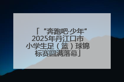 “奔跑吧·少年”2025年丹江口市小学生足（篮）球锦标赛圆满落幕