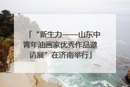 “新生力——山东中青年油画家优秀作品邀请展”在济南举行