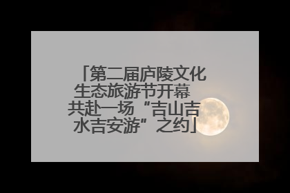 第二届庐陵文化生态旅游节开幕 共赴一场“吉山吉水吉安游”之约