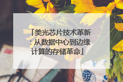 美光芯片技术革新：从数据中心到边缘计算的存储革命