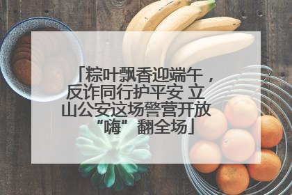 粽叶飘香迎端午，反诈同行护平安 立山公安这场警营开放“嗨”翻全场