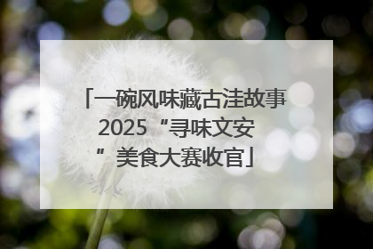 一碗风味藏古洼故事 2025“寻味文安”美食大赛收官