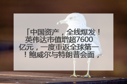 中国资产，全线爆发！英伟达市值增超7600亿元，一度重返全球第一！鲍威尔与特朗普会面，他们聊了什么？
