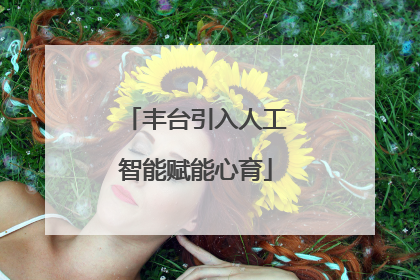 丰台引入人工智能赋能心育
