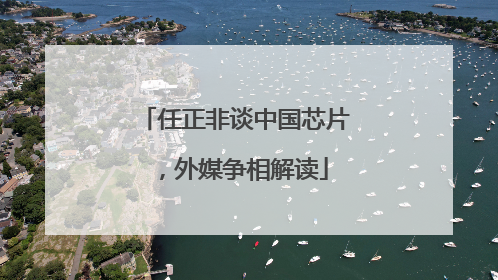 任正非谈中国芯片，外媒争相解读