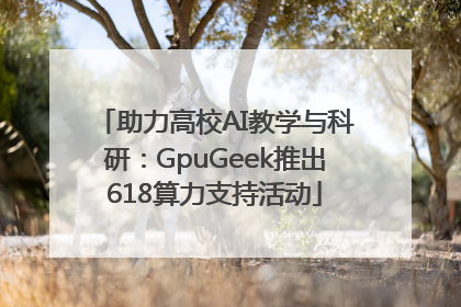 助力高校AI教学与科研：GpuGeek推出618算力支持活动