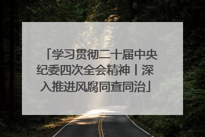 学习贯彻二十届中央纪委四次全会精神丨深入推进风腐同查同治