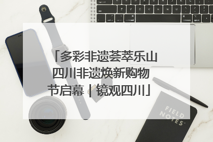 多彩非遗荟萃乐山 四川非遗焕新购物节启幕｜镜观四川