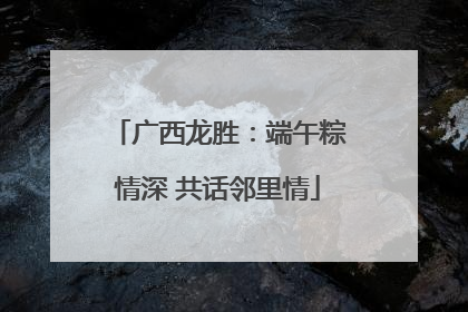 广西龙胜：端午粽情深 共话邻里情
