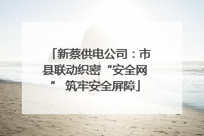 新蔡供电公司：市县联动织密“安全网” 筑牢安全屏障