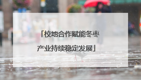校地合作赋能冬枣产业持续稳定发展