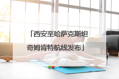 西安至哈萨克斯坦奇姆肯特航线发布