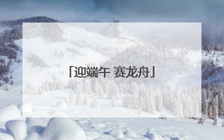 迎端午 赛龙舟