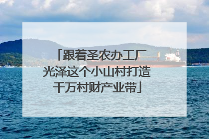 跟着圣农办工厂 光泽这个小山村打造千万村财产业带