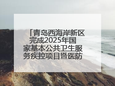 青岛西海岸新区完成2025年国家基本公共卫生服务疾控项目暨医防融合督导工作