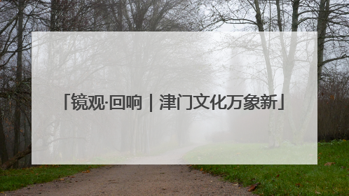 镜观·回响｜津门文化万象新