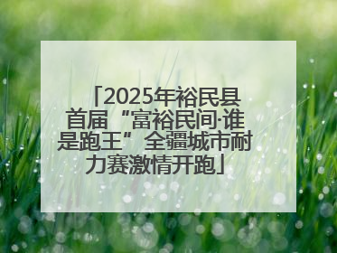2025年裕民县首届“富裕民间·谁是跑王”全疆城市耐力赛激情开跑