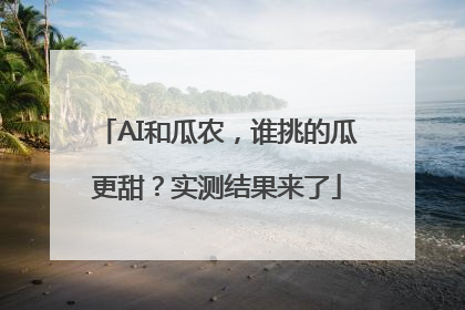 AI和瓜农，谁挑的瓜更甜？实测结果来了